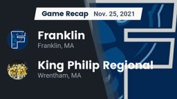 Recap: Franklin  vs. King Philip Regional  2021