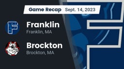 Recap: Franklin  vs. Brockton  2023
