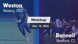 Matchup: Weston  vs. Bunnell  2016