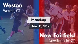 Matchup: Weston  vs. New Fairfield  2016