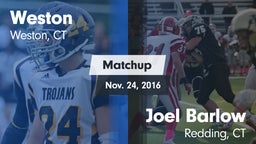 Matchup: Weston  vs. Joel Barlow  2016