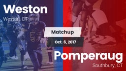 Matchup: Weston  vs. Pomperaug  2017