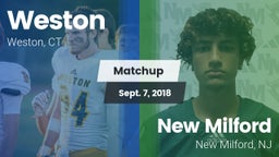 Matchup: Weston  vs. New Milford  2018