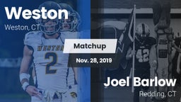 Matchup: Weston  vs. Joel Barlow  2019