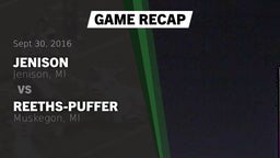 Recap: Jenison   vs. Reeths-Puffer  2016