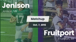 Matchup: Jenison   vs. Fruitport  2016