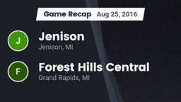 Recap: Jenison   vs. Forest Hills Central  2016