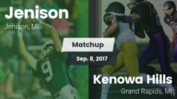 Matchup: Jenison   vs. Kenowa Hills  2017
