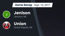 Recap: Jenison   vs. Union  2017