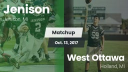 Matchup: Jenison   vs. West Ottawa  2017