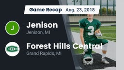 Recap: Jenison   vs. Forest Hills Central  2018
