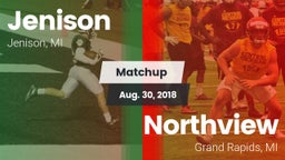 Matchup: Jenison   vs. Northview  2018
