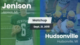 Matchup: Jenison   vs. Hudsonville  2018