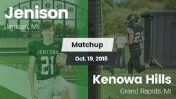 Matchup: Jenison   vs. Kenowa Hills  2018