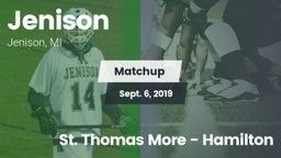 Matchup: Jenison   vs. St. Thomas More - Hamilton 2019