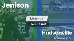 Matchup: Jenison   vs. Hudsonville  2019