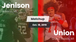 Matchup: Jenison   vs. Union  2019