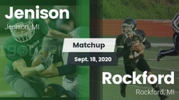 Matchup: Jenison   vs. Rockford  2020