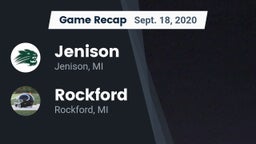 Recap: Jenison   vs. Rockford  2020