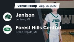 Recap: Jenison   vs. Forest Hills Central  2023