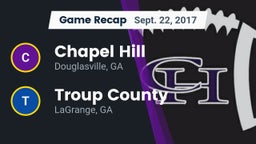 Recap: Chapel Hill  vs. Troup County  2017
