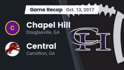Recap: Chapel Hill  vs. Central  2017