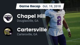 Recap: Chapel Hill  vs. Cartersville  2018