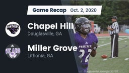 Recap: Chapel Hill  vs. Miller Grove  2020