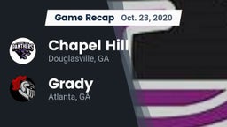 Recap: Chapel Hill  vs. Grady  2020