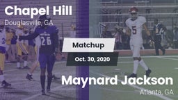 Matchup: Chapel Hill High vs. Maynard Jackson  2020