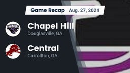 Recap: Chapel Hill  vs. Central  2021