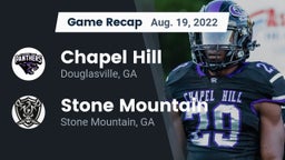Recap: Chapel Hill  vs. Stone Mountain   2022