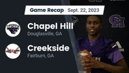 Recap: Chapel Hill  vs. Creekside  2023