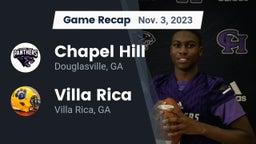 Recap: Chapel Hill  vs. Villa Rica  2023