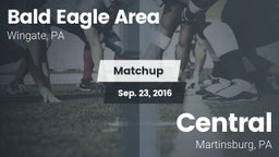 Matchup: Bald Eagle Area vs. Central  2016