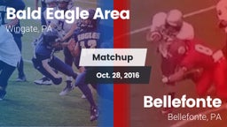 Matchup: Bald Eagle Area vs. Bellefonte  2016