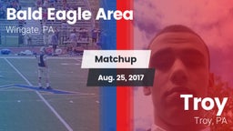Matchup: Bald Eagle Area vs. Troy  2017