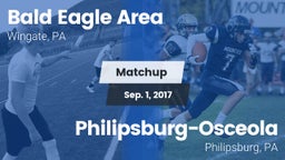 Matchup: Bald Eagle Area vs. Philipsburg-Osceola  2017