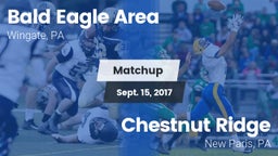 Matchup: Bald Eagle Area vs. Chestnut Ridge  2017