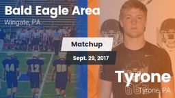 Matchup: Bald Eagle Area vs. Tyrone  2017