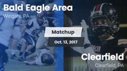 Matchup: Bald Eagle Area vs. Clearfield  2017