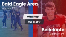 Matchup: Bald Eagle Area vs. Bellefonte  2017
