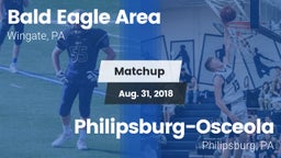 Matchup: Bald Eagle Area vs. Philipsburg-Osceola  2018