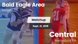 Matchup: Bald Eagle Area vs. Central  2018