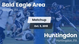 Matchup: Bald Eagle Area vs. Huntingdon  2018