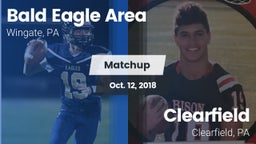 Matchup: Bald Eagle Area vs. Clearfield  2018