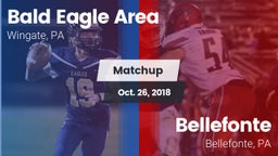 Matchup: Bald Eagle Area vs. Bellefonte  2018