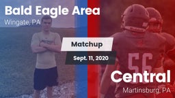 Matchup: Bald Eagle Area vs. Central  2020
