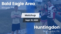 Matchup: Bald Eagle Area vs. Huntingdon  2020