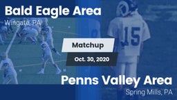 Matchup: Bald Eagle Area vs. Penns Valley Area  2020